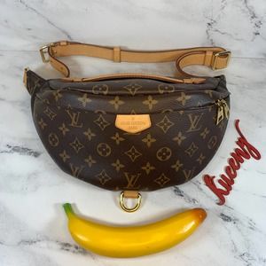 ❌❌ Louis Vuitton Monogram bumbag waist crossbody LV leather bum belt bag